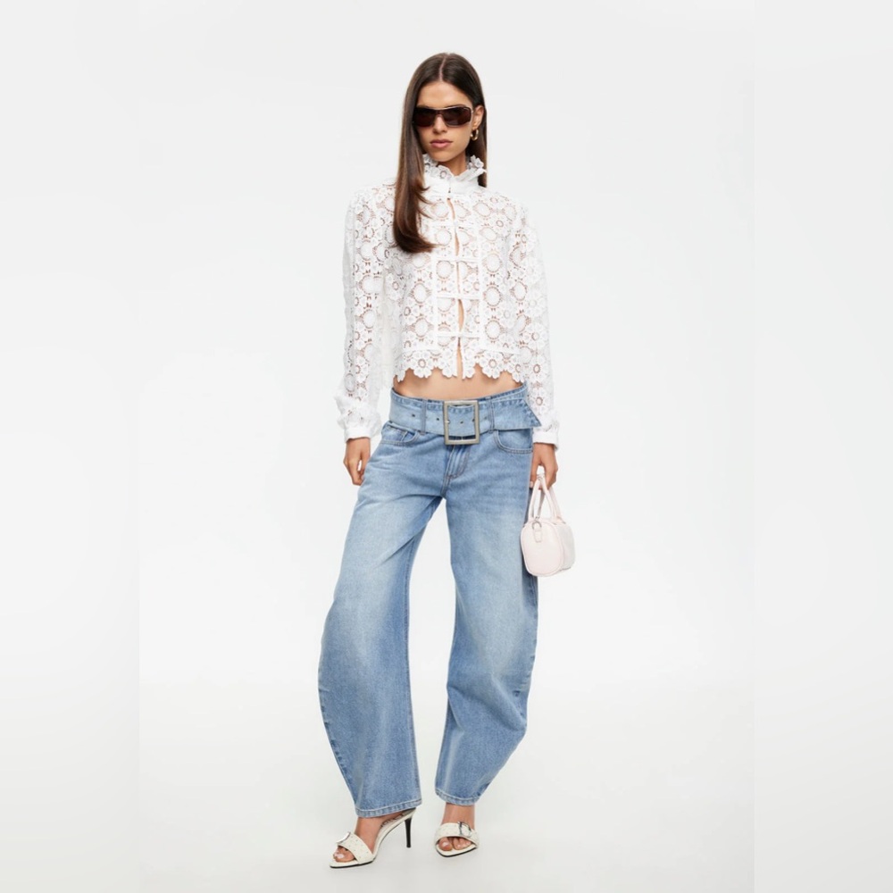 LIONESS | OVERTIME BLOUSE | PORCELAIN | 1F